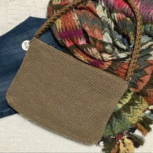 The Sak Vintage Crocheted Purse -Brown